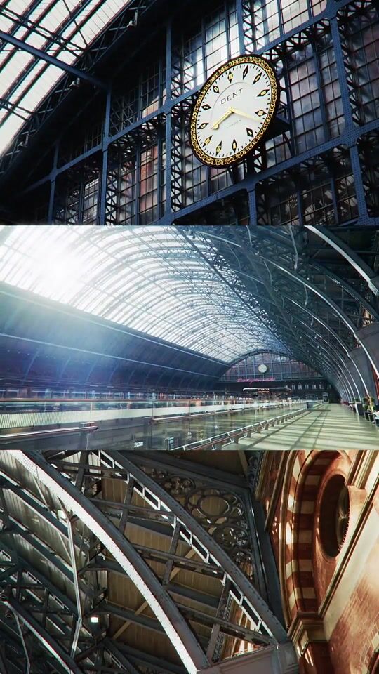 Vertical social film, St Pancras